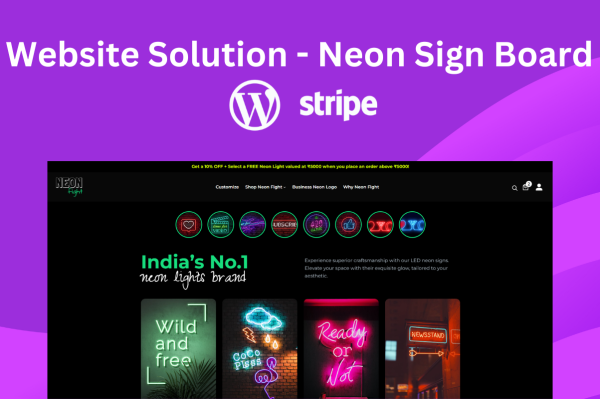 Website Package for Sign Board