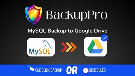 BackupPro - MySQL Backup on Google Drive.