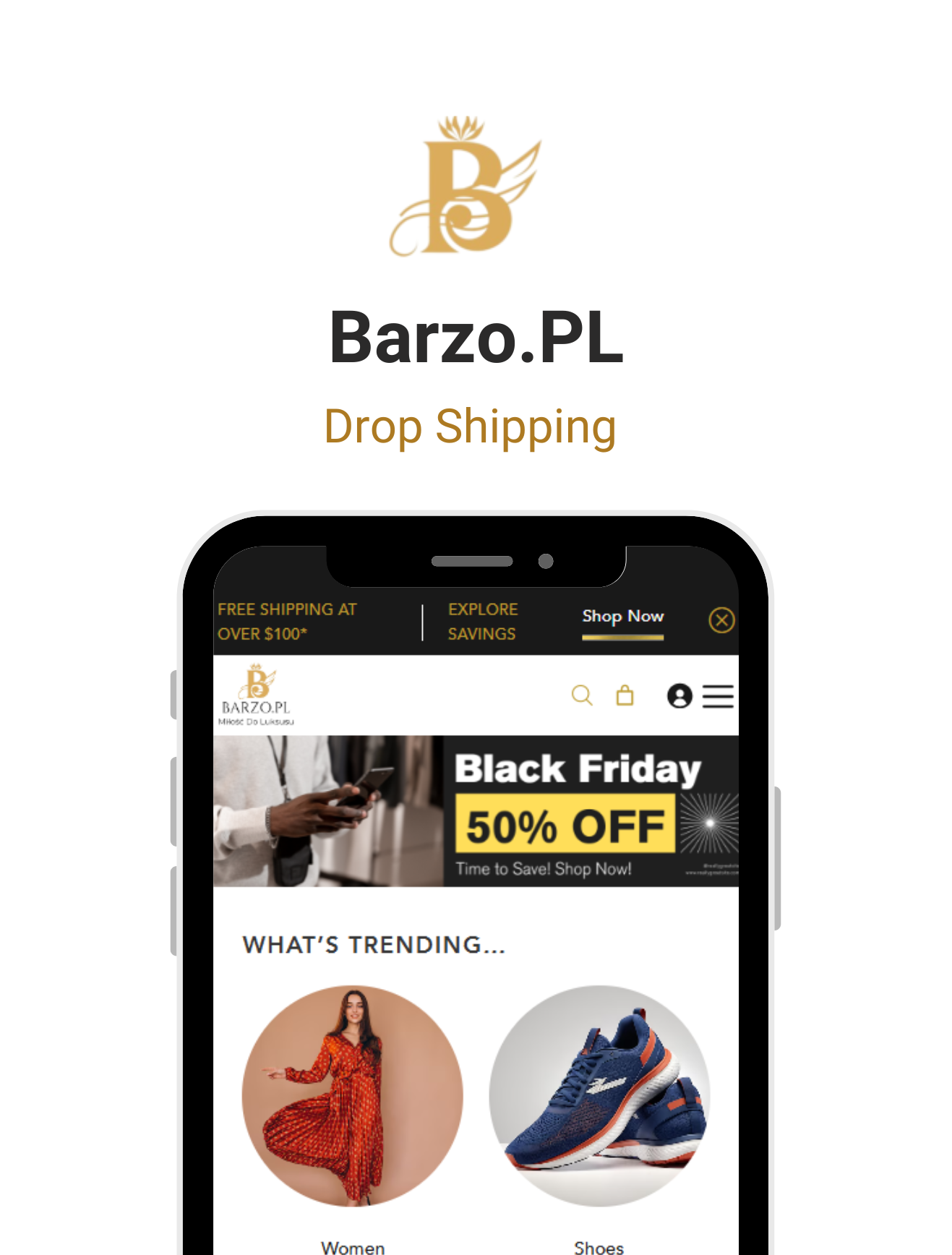 Barzo.pl : Fashion & Lifestyle E-commerce Website for Polish Market